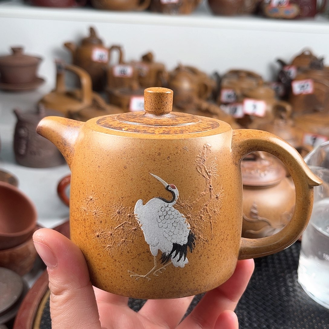 紫泥茶壶宜兴紫砂