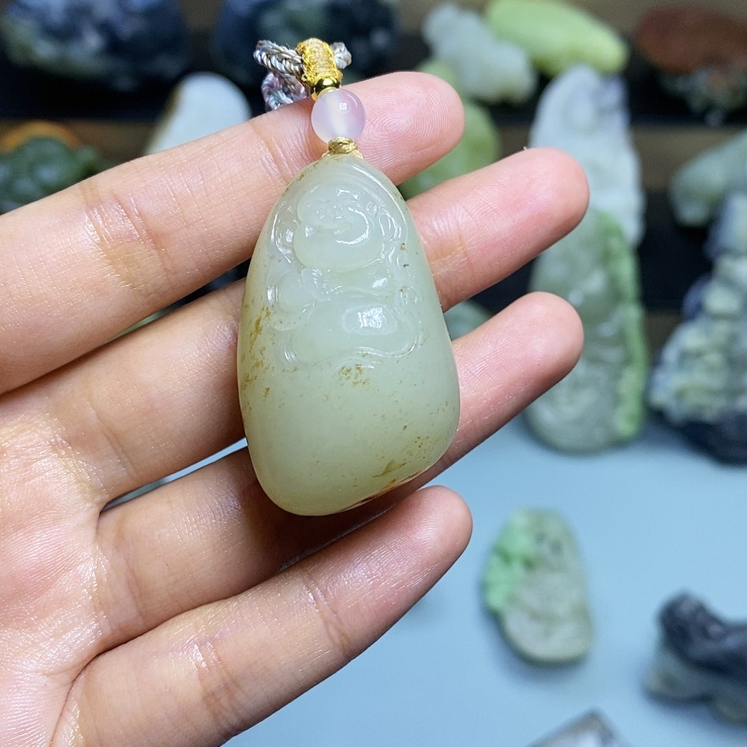 颈饰未镶嵌和田玉用****0