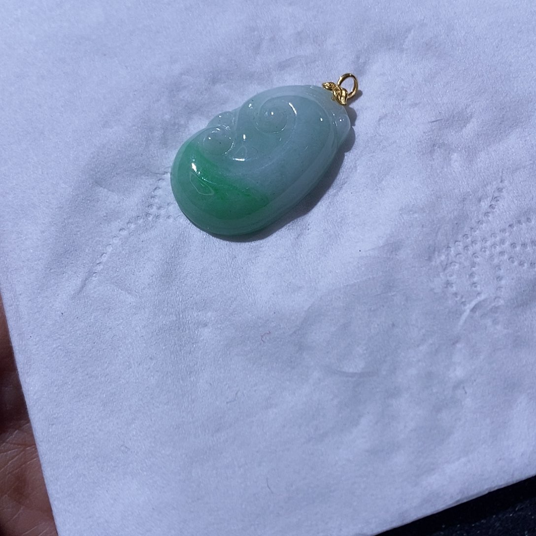 翡翠吊坠(不含链)未镶嵌