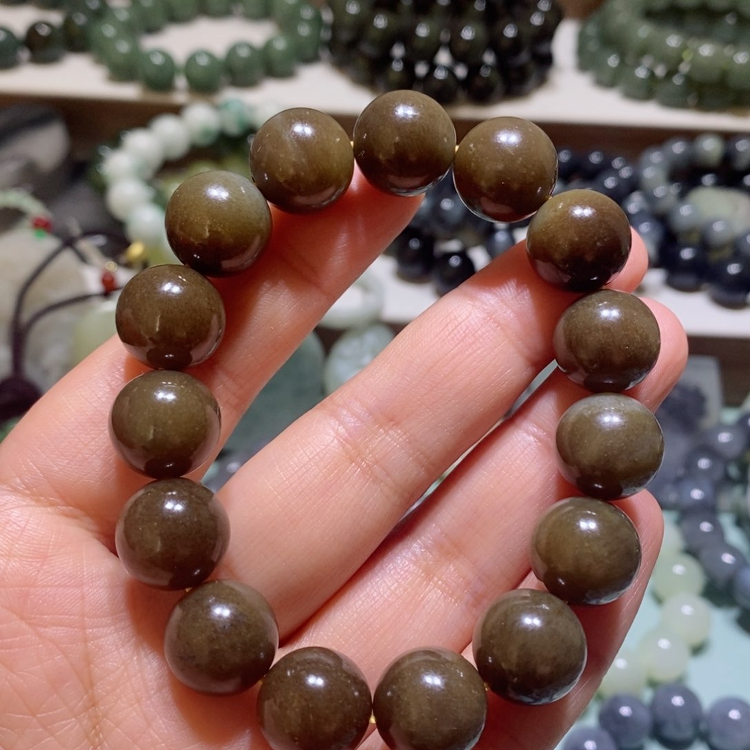 和田玉手链未镶嵌