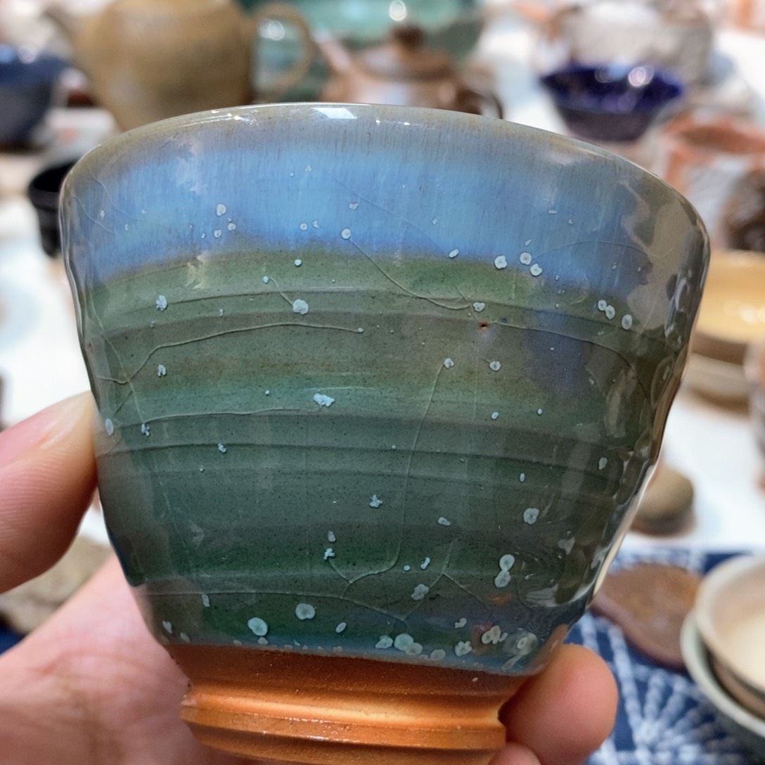 柴烧侘寂粗陶茶具