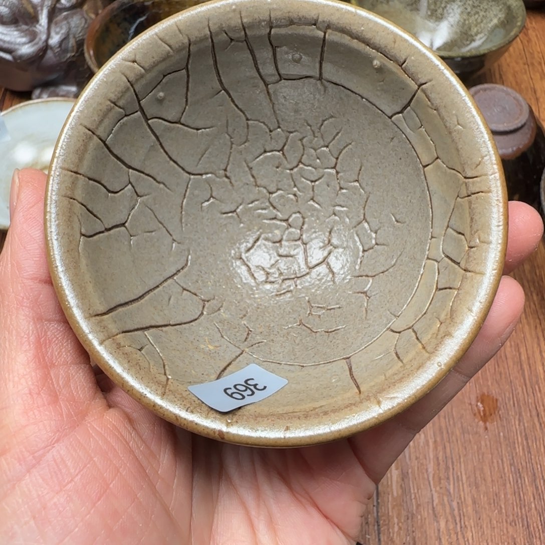 柴烧建盏茶盏茶杯369