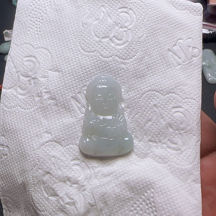 翡翠未镶嵌颈饰天然缅甸翡翠A货