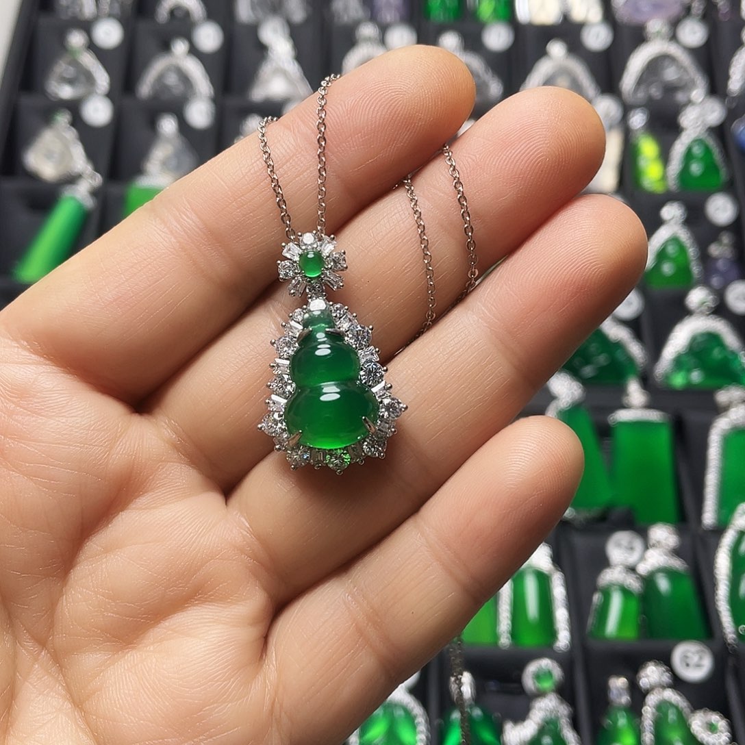 玛瑙/玉髓合金颈饰