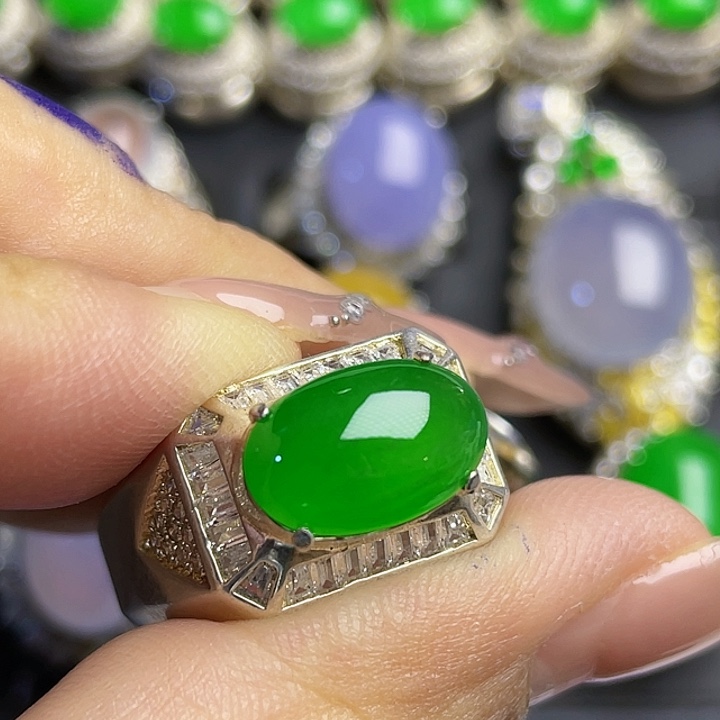 8***9定制翡翠未镶嵌223466785333