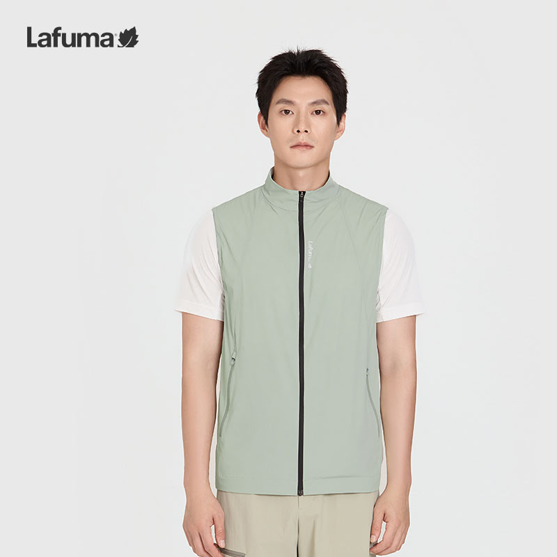 LAFUMA户外25凉感防晒防紫外线UPF50+马甲男士休闲立领LMVE5BP20