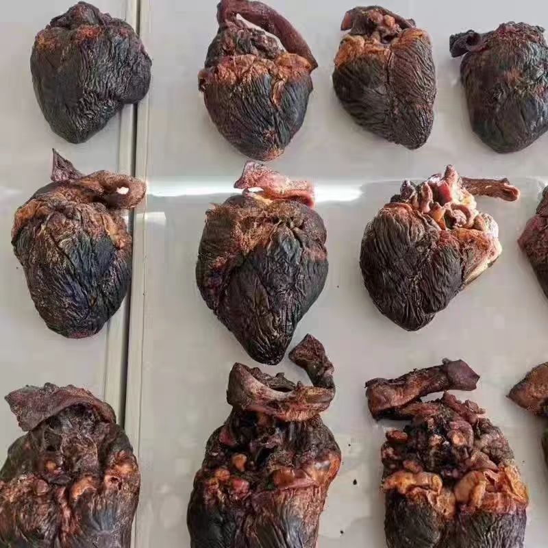 纯正东北特产鹿心整只发货