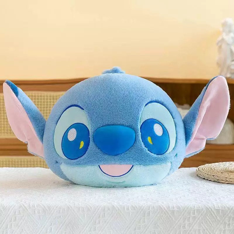 川叁毛绒玩具可爱史迪仔靠枕1个【40cm】儿童玩偶（测量误差2~3cm）