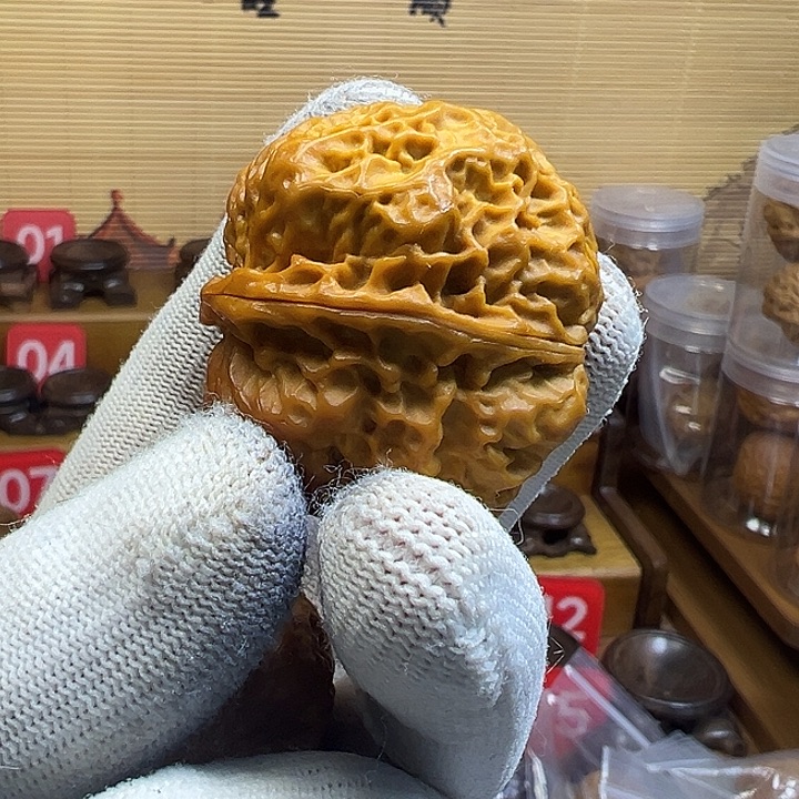 但***愿把件文玩核桃元宝