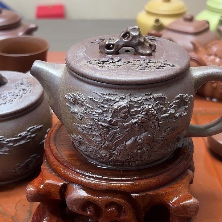 紫砂茶盘宜兴紫砂壶原矿紫砂壶