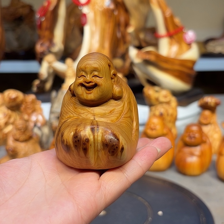 柏木太行崖柏弥勒佛瘤疤