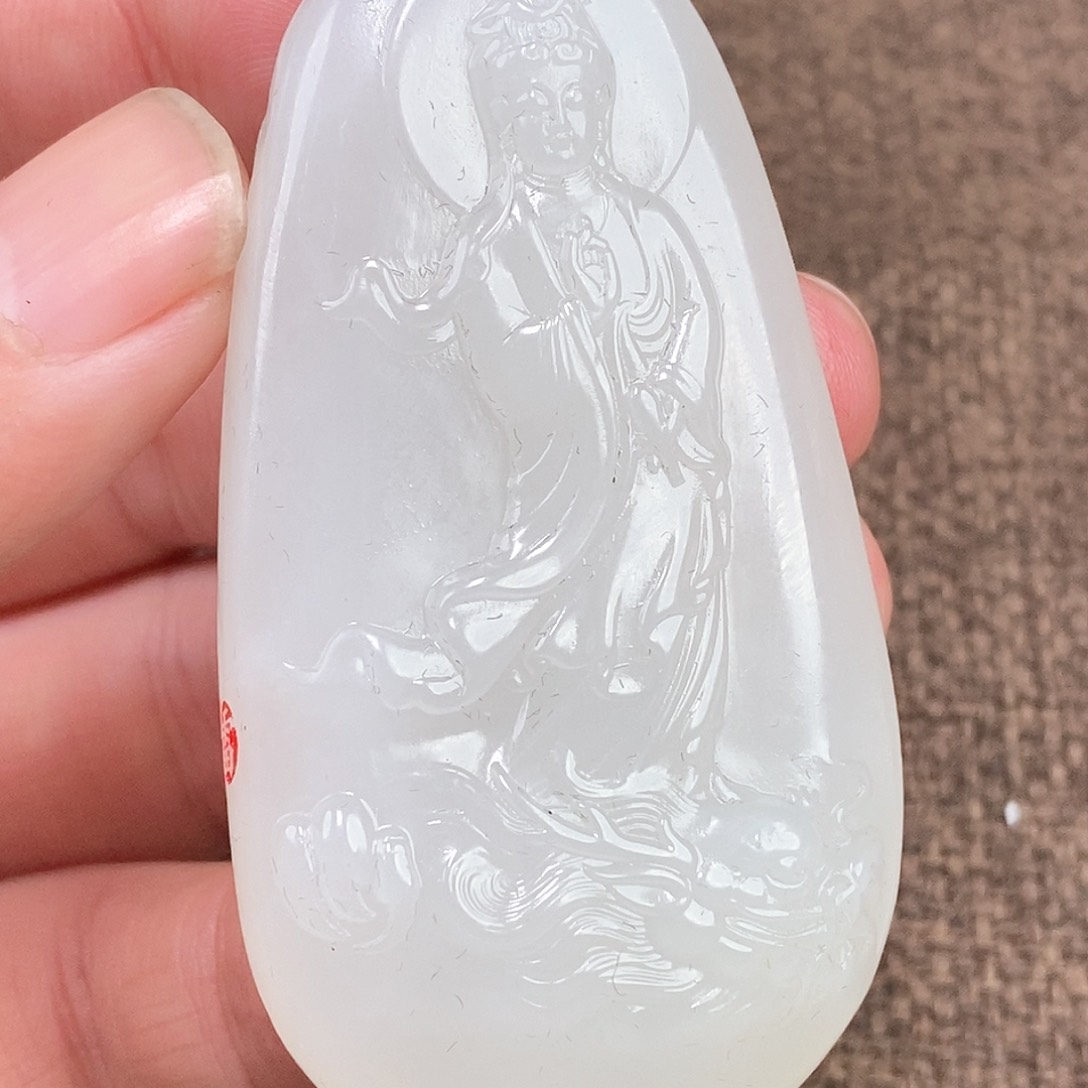 和田玉挂件未镶嵌