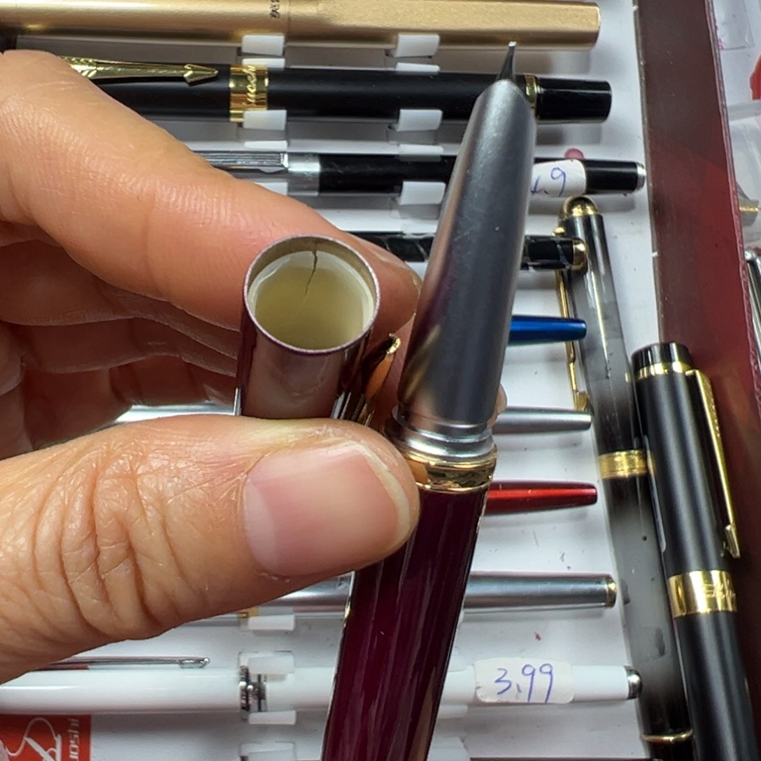 便携式富利文2014笔帽内圈裂口瑕疵暗尖