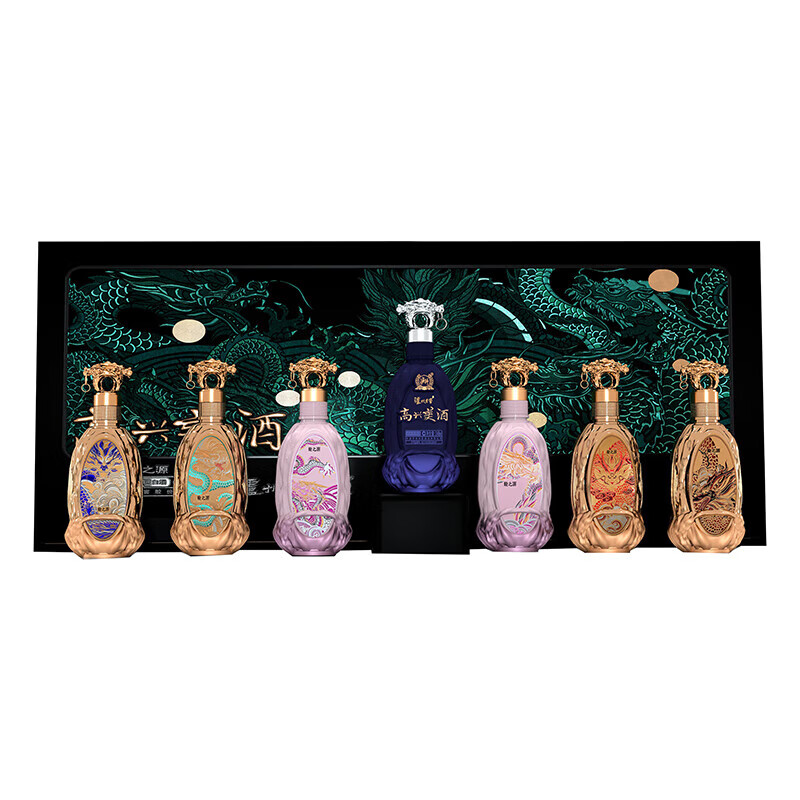 泸州老窖龙之源 高兴美酒 礼盒52度248ml*7
