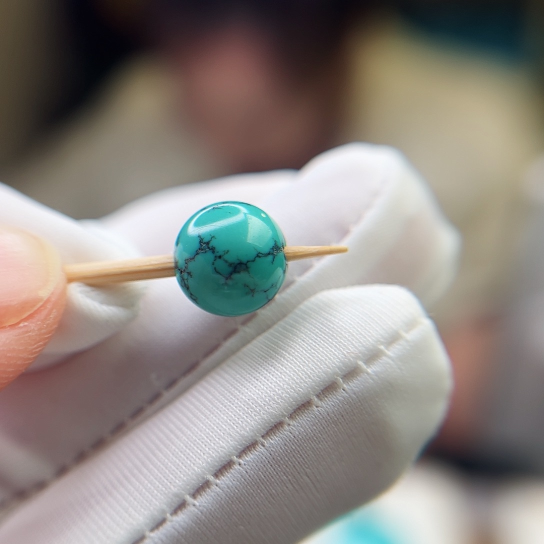 绿松石珠宝奇石未镶嵌9.5