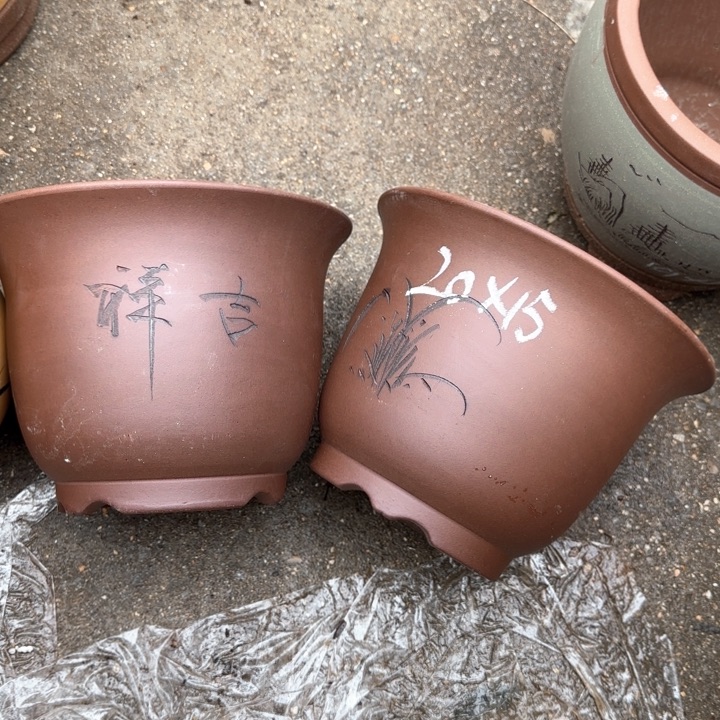 紫砂花盆特价清仓