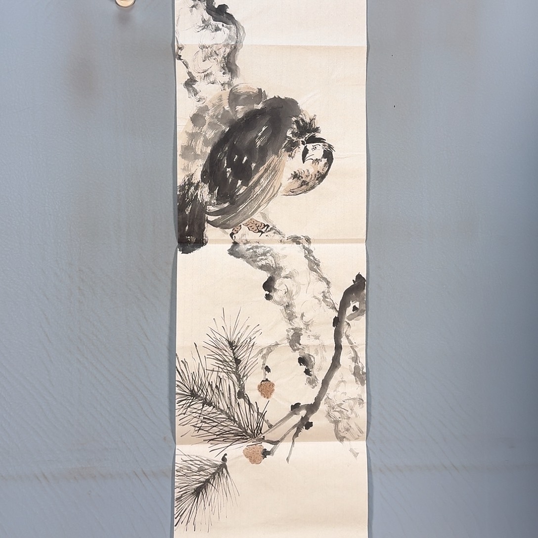 国画417 牡丹一如你初来