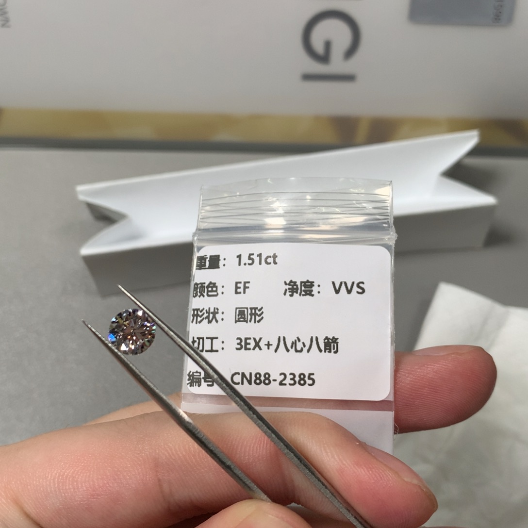 实验室培育钻石裸石未镶嵌