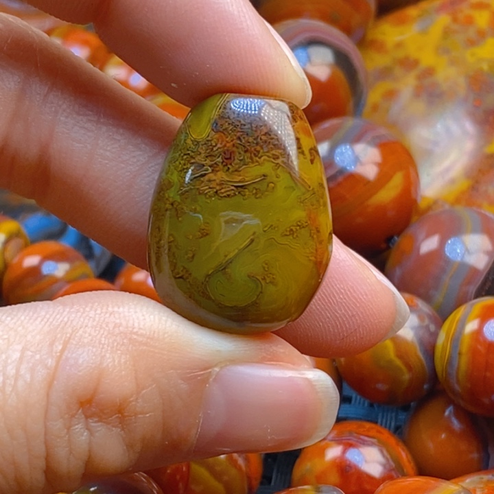 未镶嵌颈饰玛瑙/玉髓灯*蔓