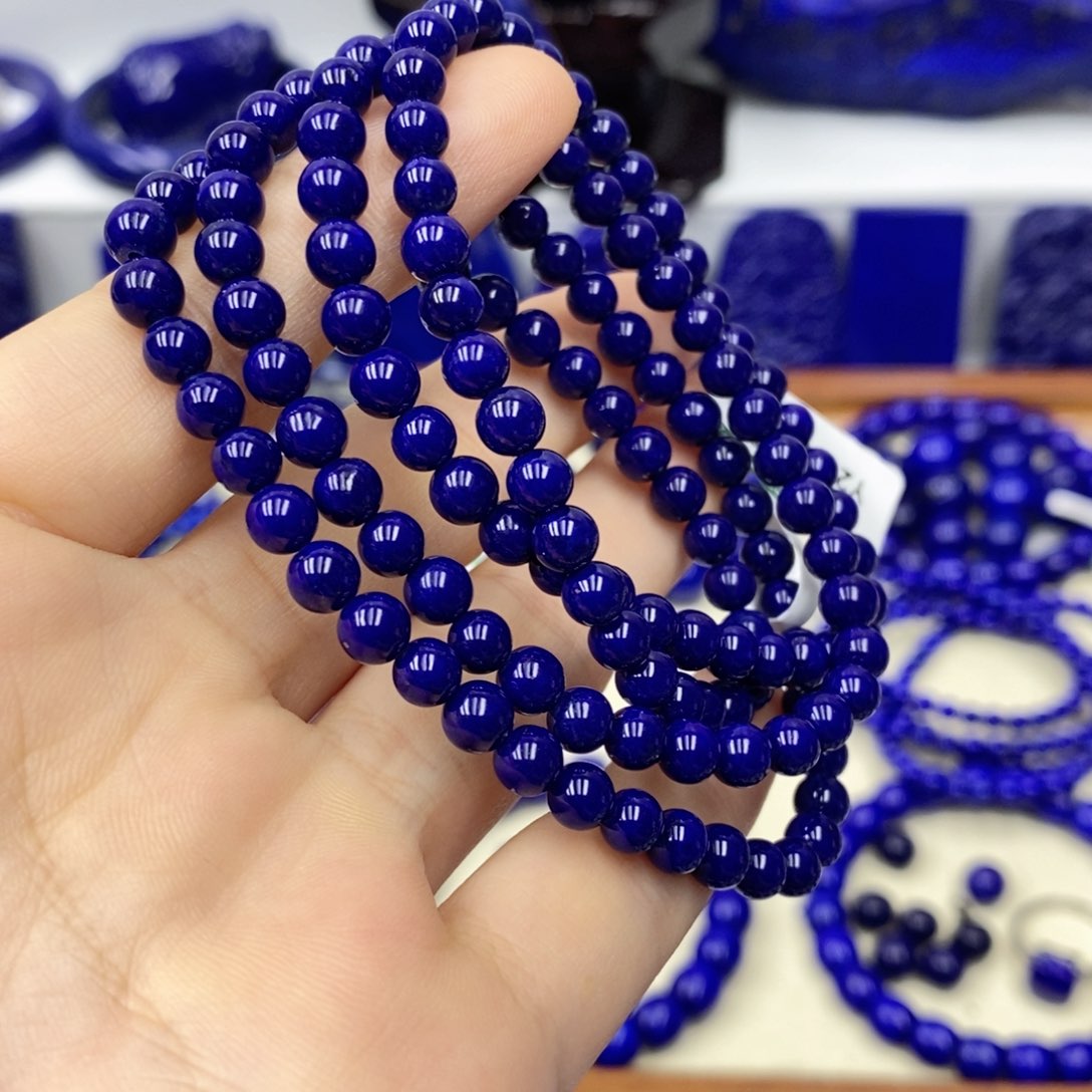 青金石手链未镶嵌