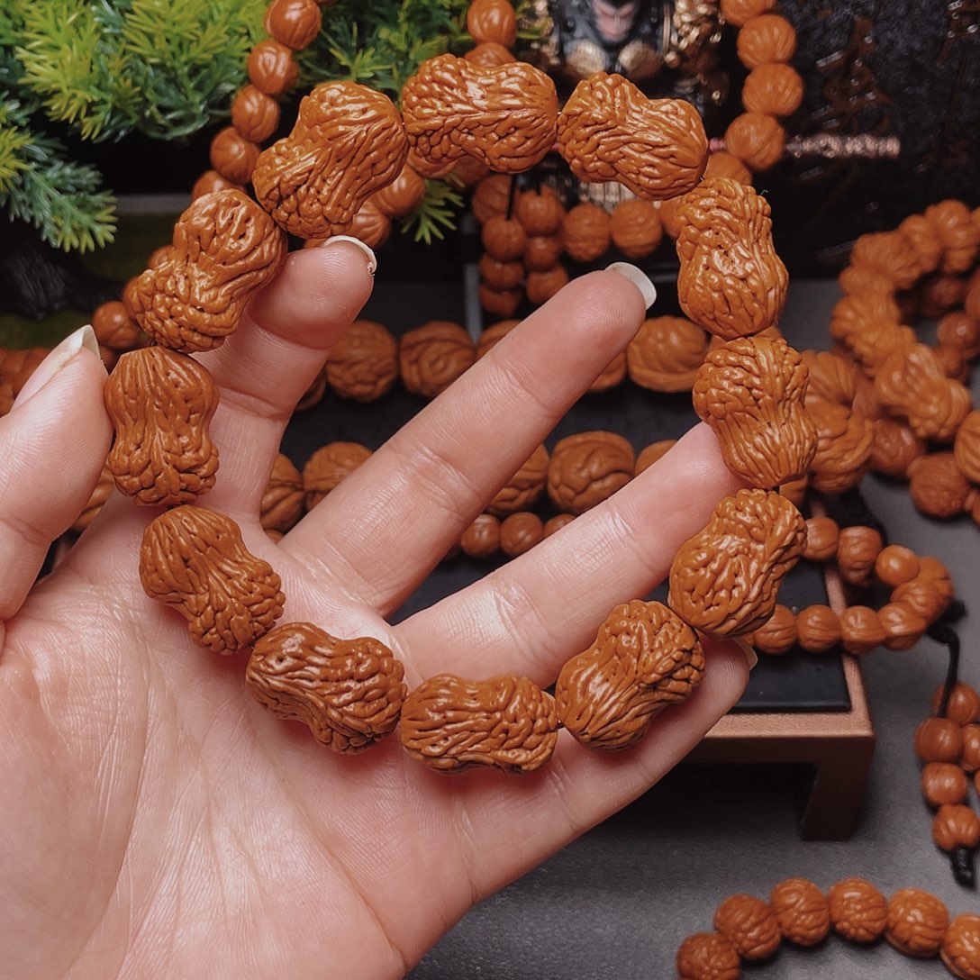 桃核吊坠桃核手串