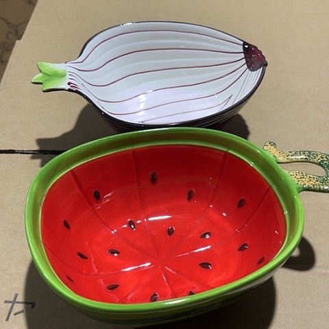 微瑕，不能明火，口径19高6洋葱，西瓜