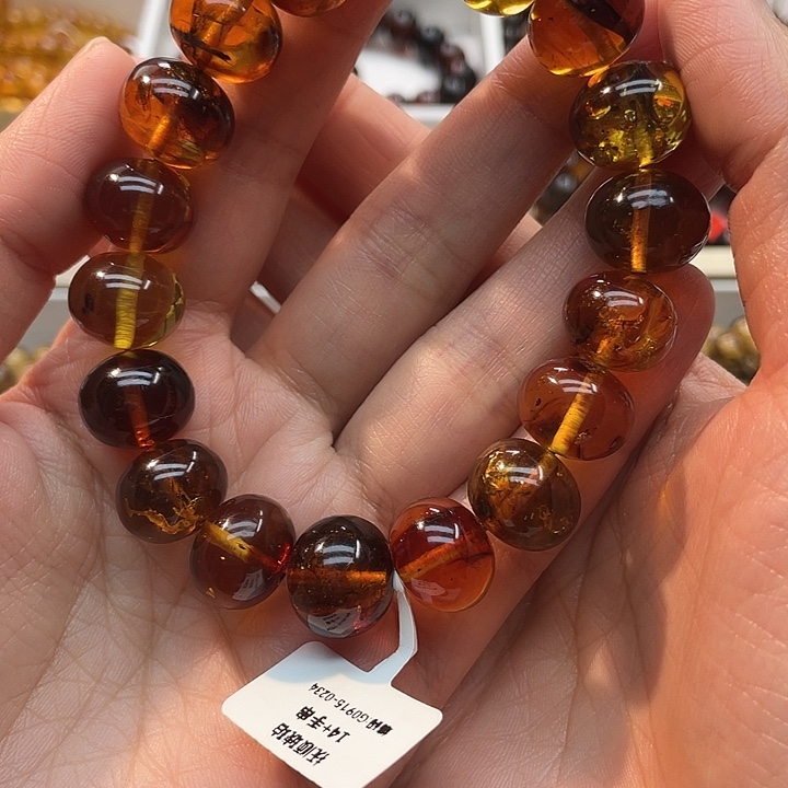 琥珀未镶嵌裸石金珀14+