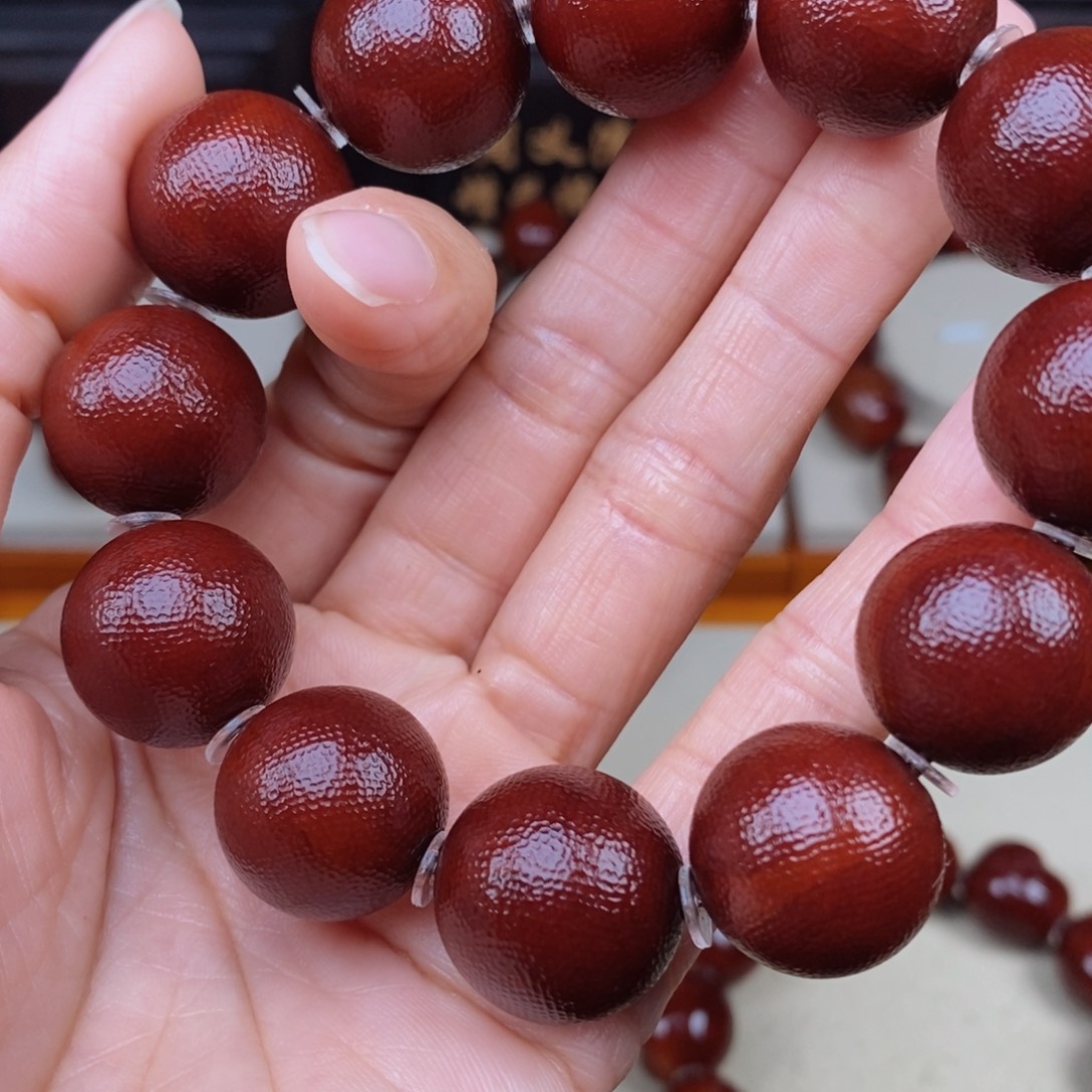 F***g橄榄核吊坠橘皮光珠