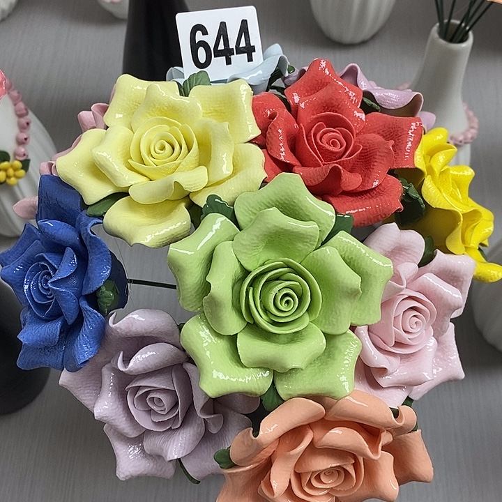 陶瓷陶瓷材料加工11朵