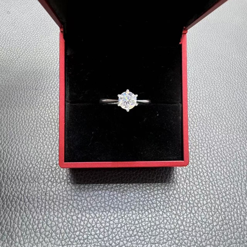 [奢款求婚钻戒]周家六爪1.0ct