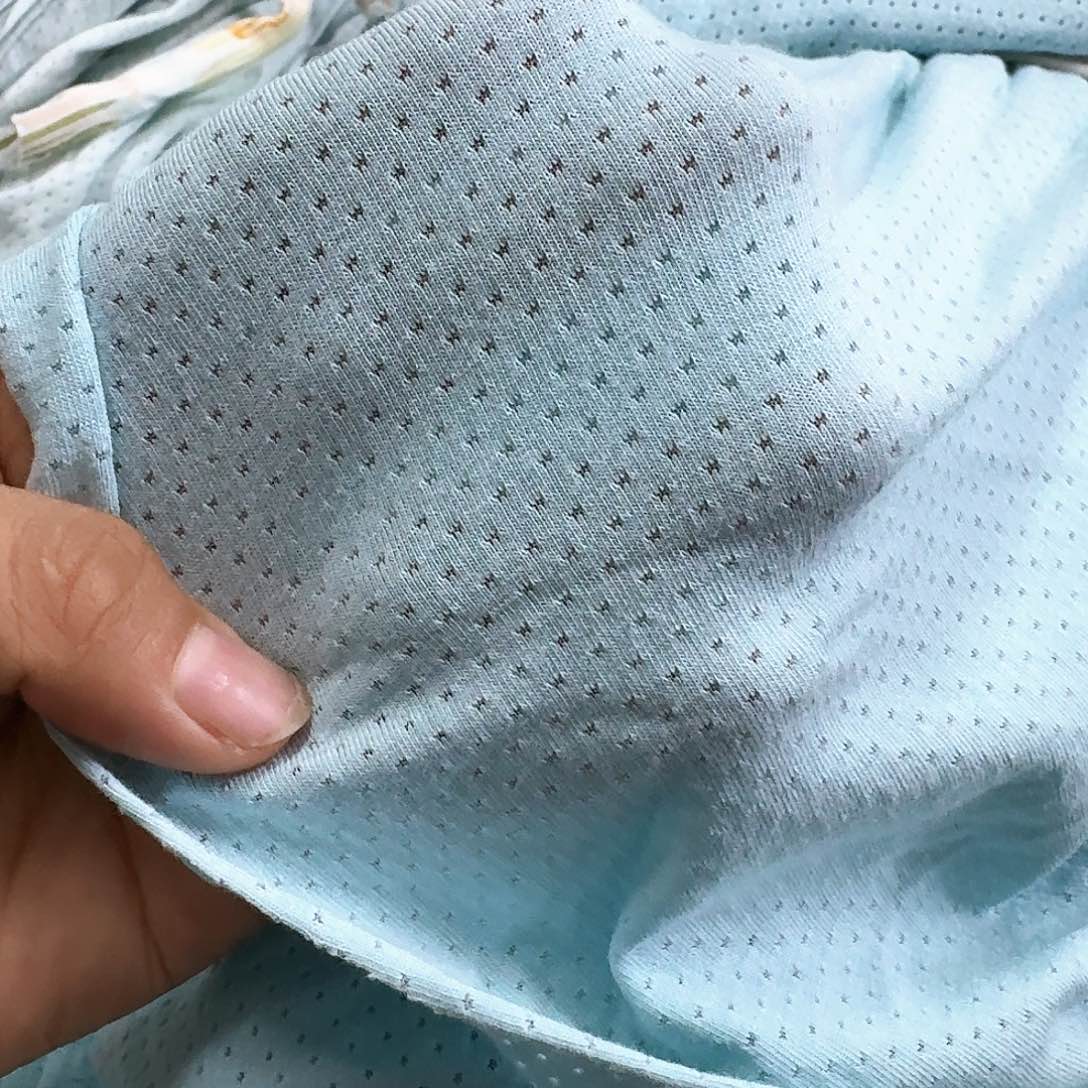 棉405号湖蓝色内裤底档一米