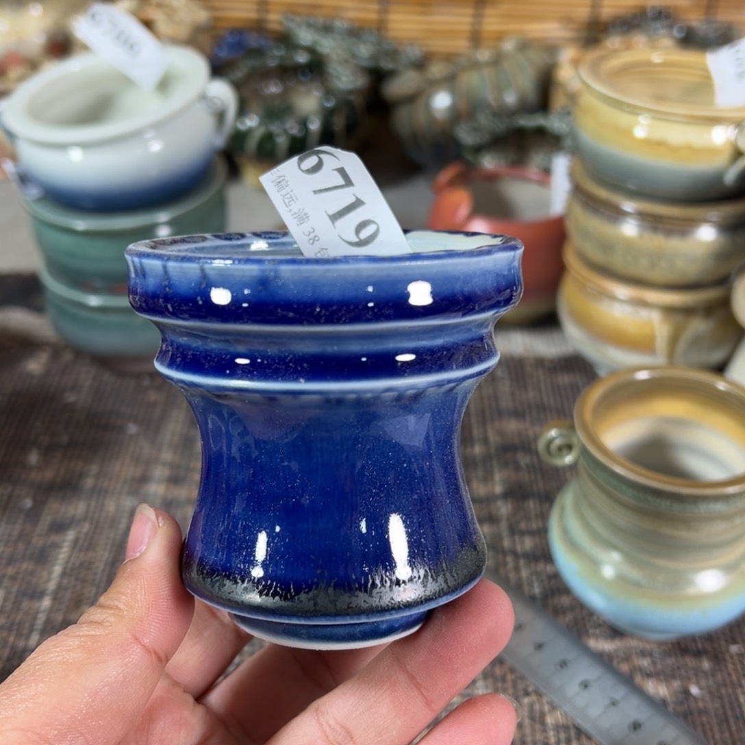 红陶景德镇手工花盆