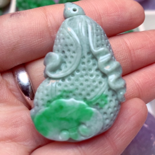 翡翠吊坠(不含链)未镶嵌