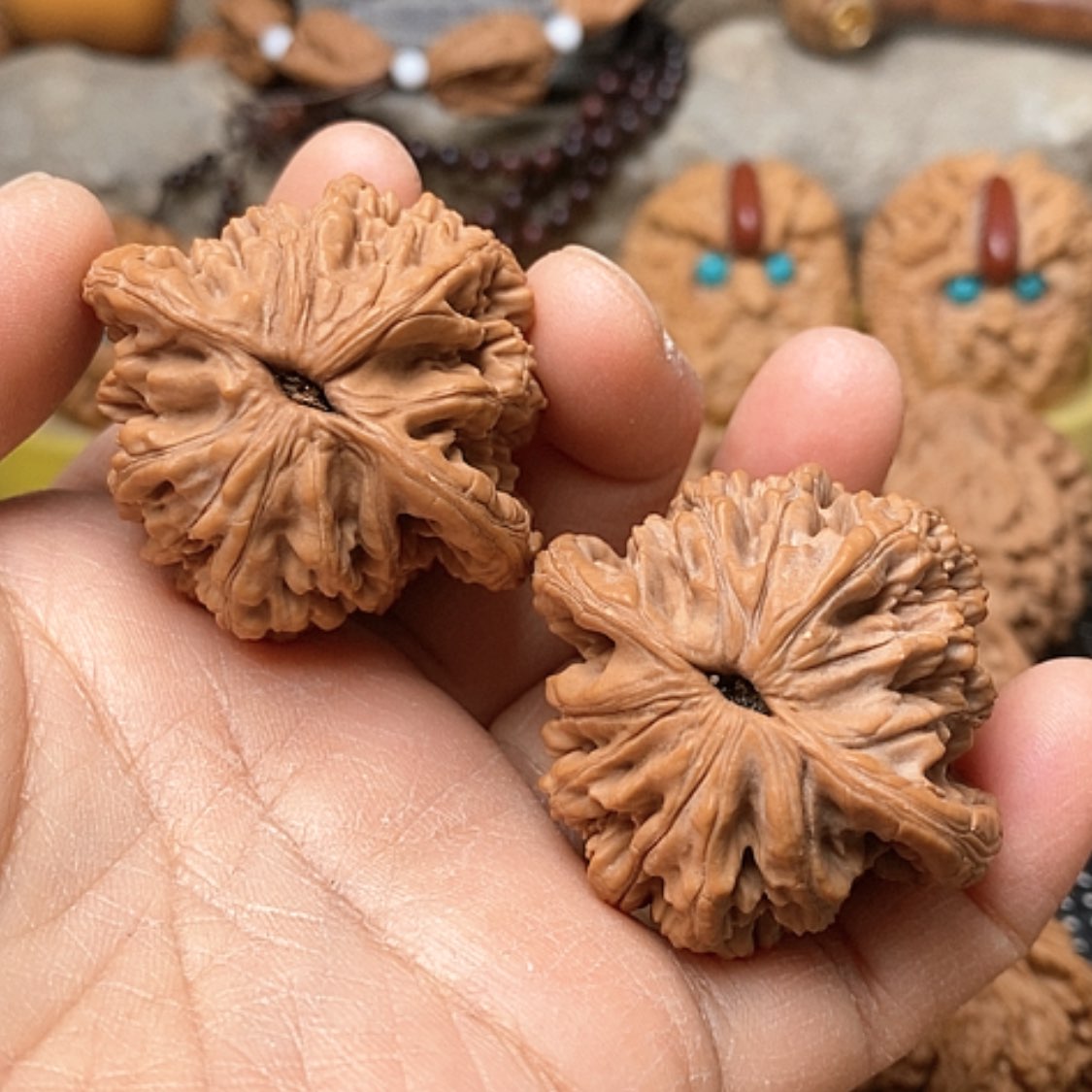 【闪购商品】文玩核桃把件M****森麦穗