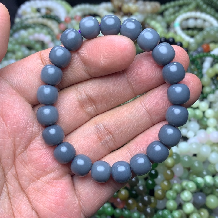 和田玉未镶嵌手串莫兰迪手串