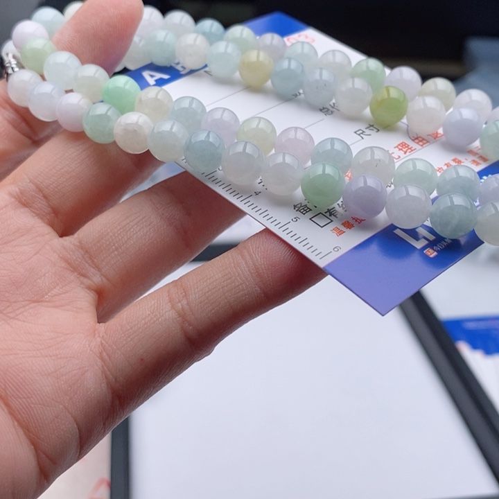 翡翠手链未镶嵌多样性