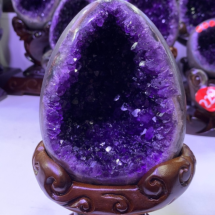 紫晶大型摆件（非配饰）未镶嵌蛋