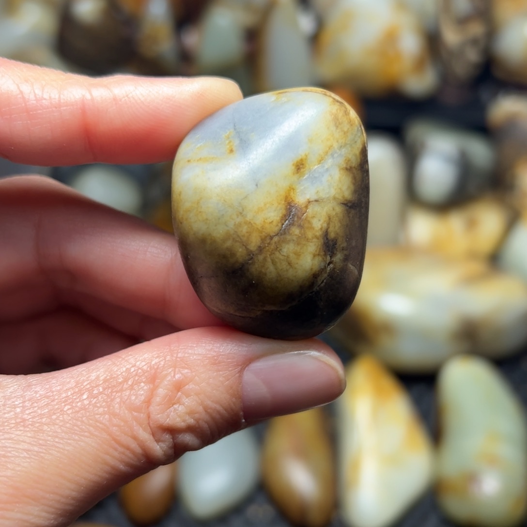 和田玉（青玉）3未镶嵌