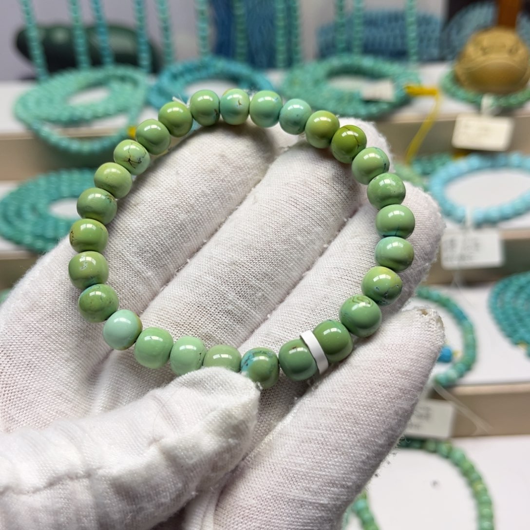 绿松石未镶嵌手链
