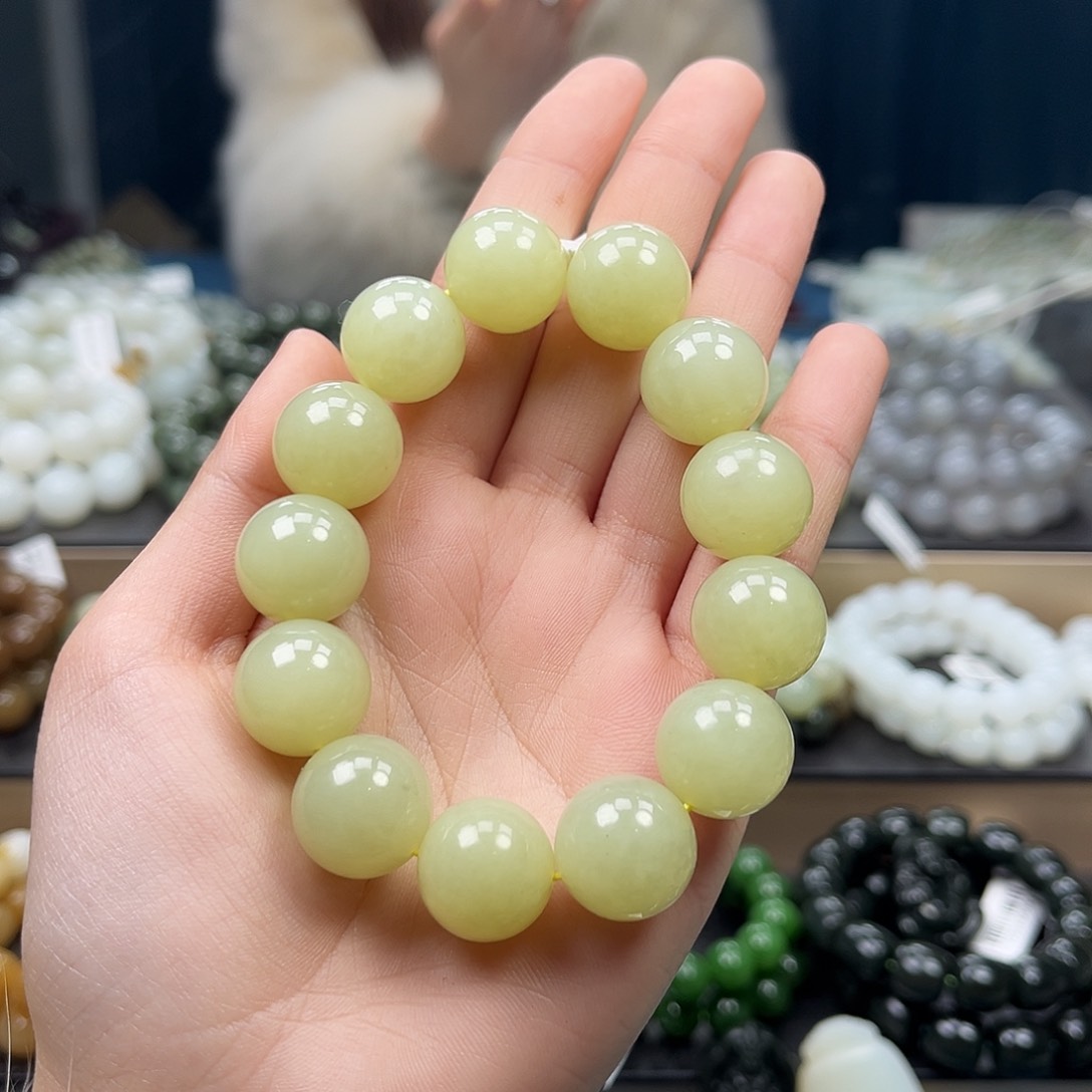 和田玉手链未镶嵌