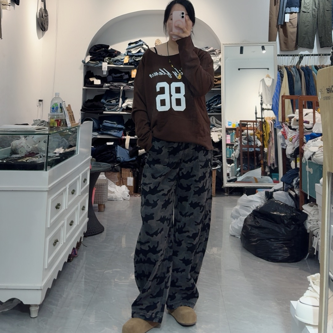 普通版本迷彩工装裤尺码26到32码