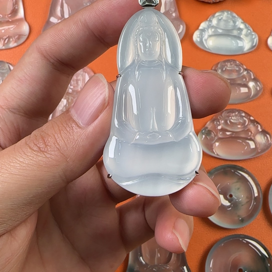 定制翡翠未镶嵌天然