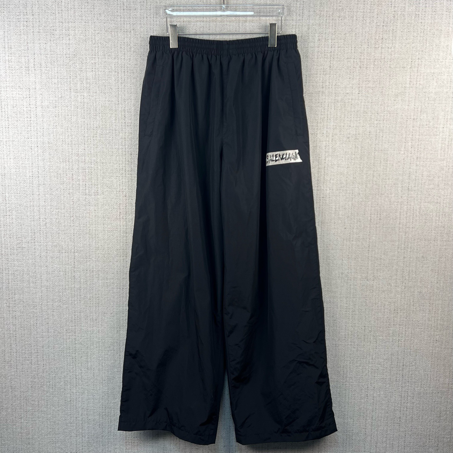 未使用 Balenciaga/巴黎世家 FW25 遮蔽胶带休闲裤/S码/编号10023