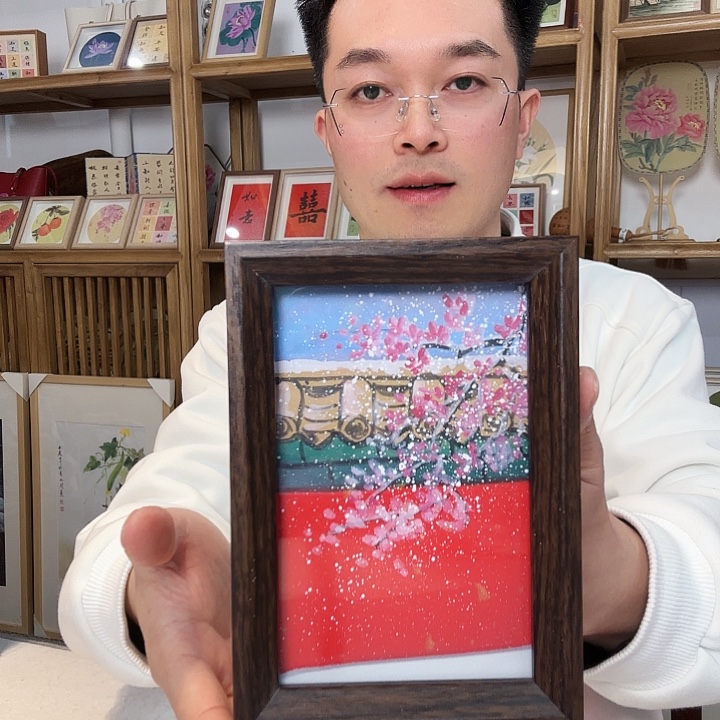 有机玻璃手绘 手绘 手绘  