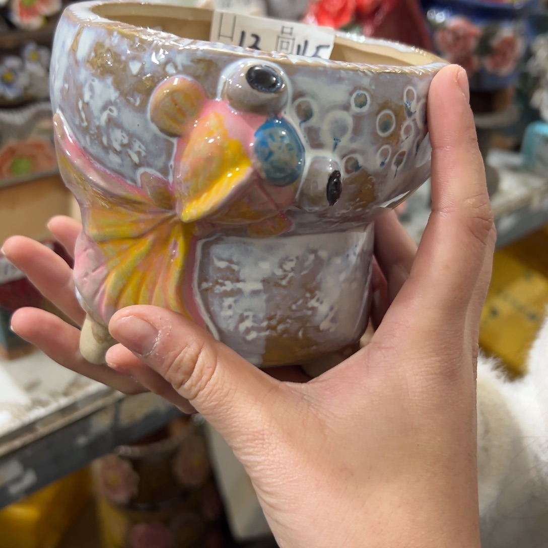 满20米秒退拉黑花盆