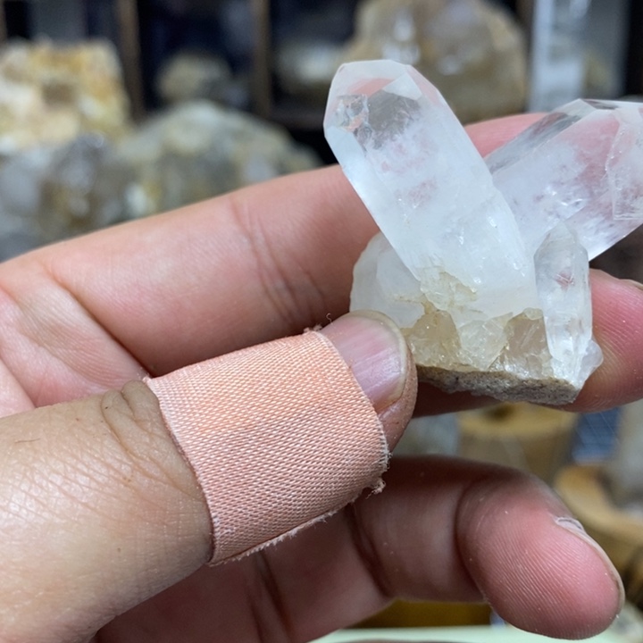 水晶水晶柱未镶嵌