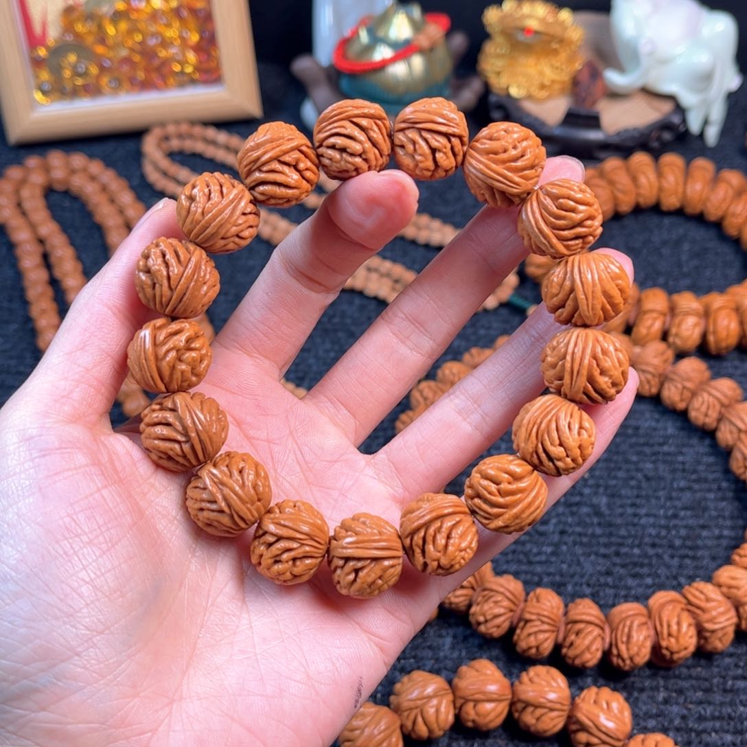 文玩核桃手串C4桃核手串
