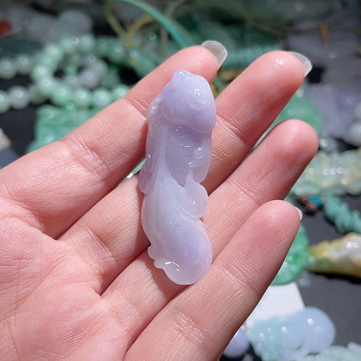 颈饰未镶嵌翡翠天