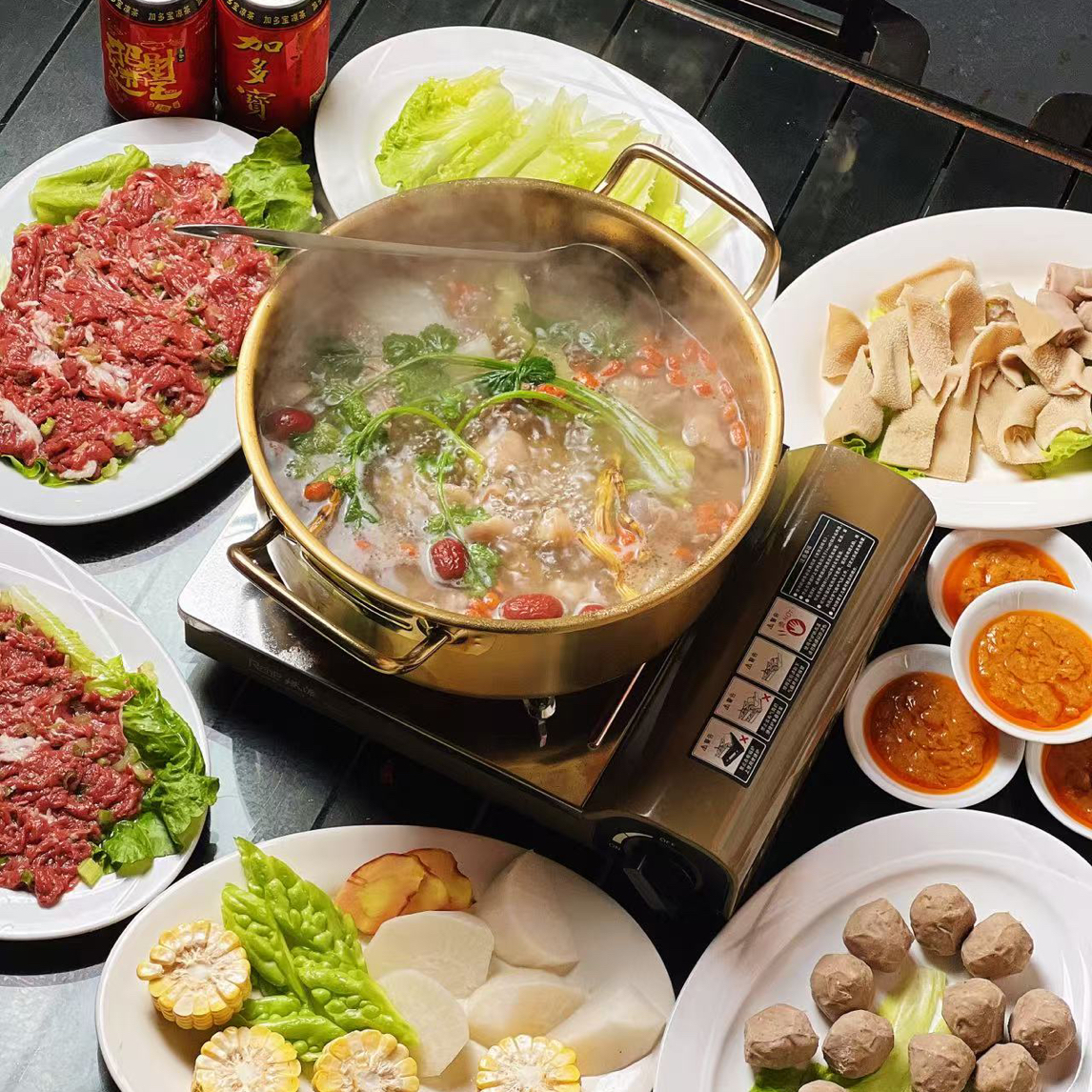 【小时达】羊肉火锅套餐组合一