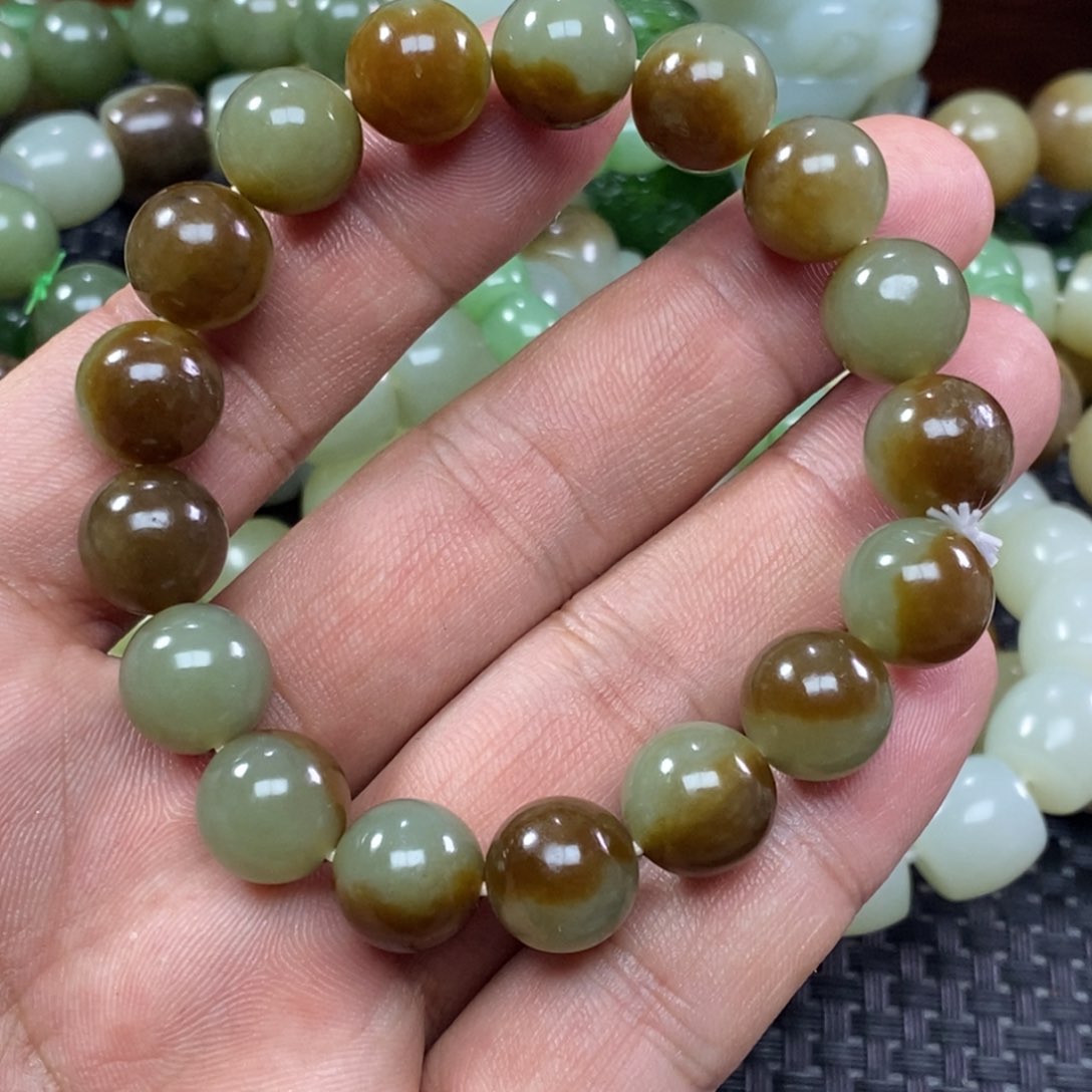 和田玉手链未镶嵌